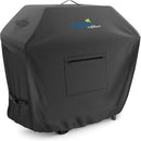 Nestl BBQ Grill Cover with Front Zipper Pocket Waterproof Gas, 72 Inch - Black - Like New