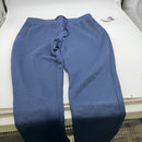 PRO STAR MEN'S FIT FLEECE LINED DRAWSTRING JOGGER SWEATPANTS - L - NAVY - Brand New