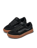 VANS UNISEX ADULT HYLANE SHOE BLACK/GUM SIZE MEN 12 WOMEN 13.5 - Brand New