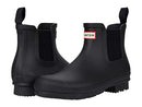 MFS9116RMA HUNTER MEN'S ORIGINAL CHELSEA RAIN BOOTS SIZE 10 BLACK - Like New