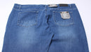 BLU ROCK MEN'S FLEX 4-WAY STRETCH STRAIGHT JEANS - SIZE: 42X31 - MEDIUM BLUE - Brand New