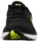 3026175 UNDER ARMOUR MEN CHARGED ASSERT 10 SHOES M BLACK/YELLOW SIZE 8.5 - Like New