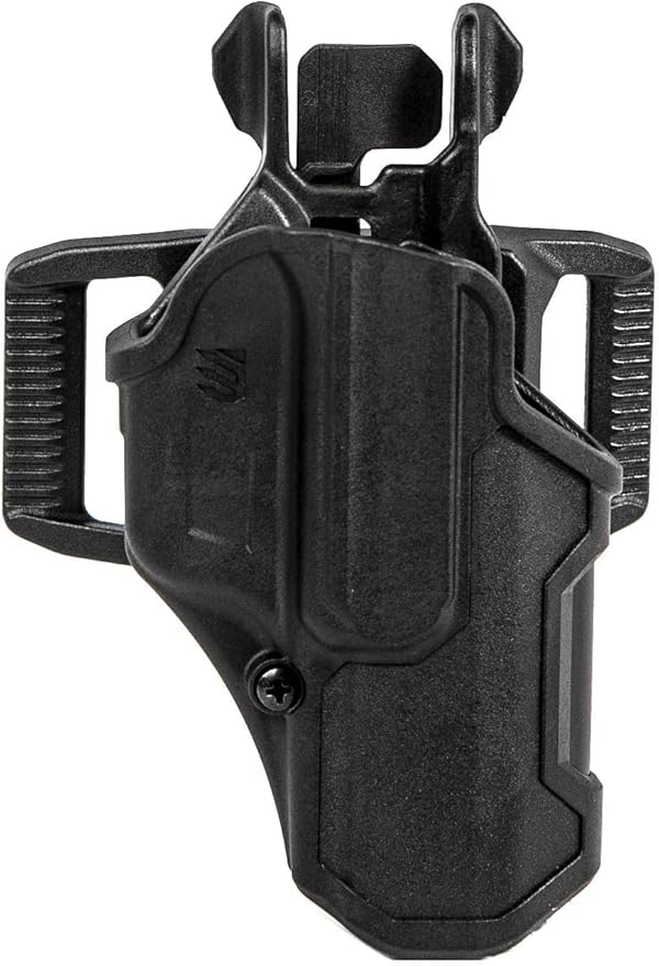 Blackhawk T-Series L2C Overt LB Gun Belt Holster Kit 411200BKR - Black Like New