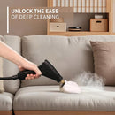 KUVICTEWL STEAM CLEANER 2500W HIGH PRESSURE STEAMER 6-LEVEL HANDLE - WHITE - Like New