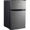 WHIRLPOOL 3.1 CU FT MINI REFRIGERATOR REVERSIBLE DOOR - STAINLESS STEEL - Like New