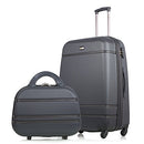 Luggage Set Softshell Lightweight Expandable Rolling 2 Piece Set 14/24 - 2PC SET - Brand New