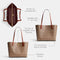 COACH WOMEN'S POLISHED PEBBLE LEATHER WILLOW TOTE TAN CARAMEL - Like New