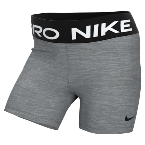 CZ9857-084 NIKE WOMEN PRO 365 3IN SHORTS GRAY/BLACK SIZE S - Brand New