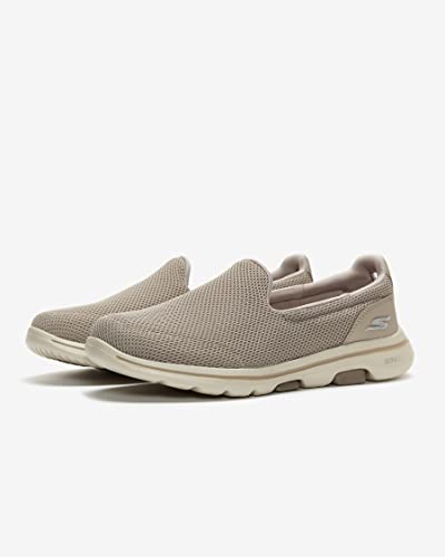 SKECHERS WOMEN'S GO WALK 5 TAUPE SIZE 10.5 - Like New