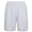 JUMP START MEN'S LIGHTWEIGHT BREATHABLE MOISTURE WICKING MESH SHORTS - M - WHITE - Brand New
