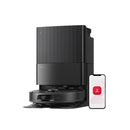 ROBOROCK QREVO S5V ROBOT VACUUM AND MOP FLEXIARM EDGE MOPPING - BLACK - Like New