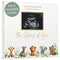 CV CHARVORIA Baby Book Keepsake - Timeless Baby Memory Book - Safari Theme Green - Brand New