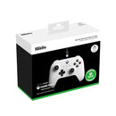 8BITDO ULTIMATE WIRED CONTROLLER XBOX HALL EFFECT JOYSTICKS 82CE - WHITE Like New