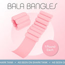 Bala Bangles Wrist & Ankle Weights for Women & Men - Adjustable Silicone - Like New