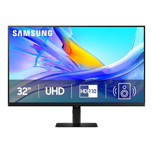 SAMSUNG 32 VIEWFINITY S8 (S80UD) 4K UHD IPS HDR10 Monitor LS32D808UBNXGO - Black - Like New