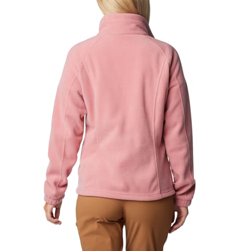 WW6439 Columbia Women's Benton Springs Full Zip Pink Agave 3X Plus - Brand New