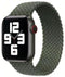 APPLE WATCH BRAIDED SOLO LOOP (44MM) SIZE 10 - IVERNESS GREEN - Like New