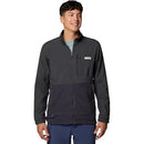 FO9344 COLUMBIA PFG UNCHARTED FLEECE FZ MEN SHARK/SHARK M - Like New
