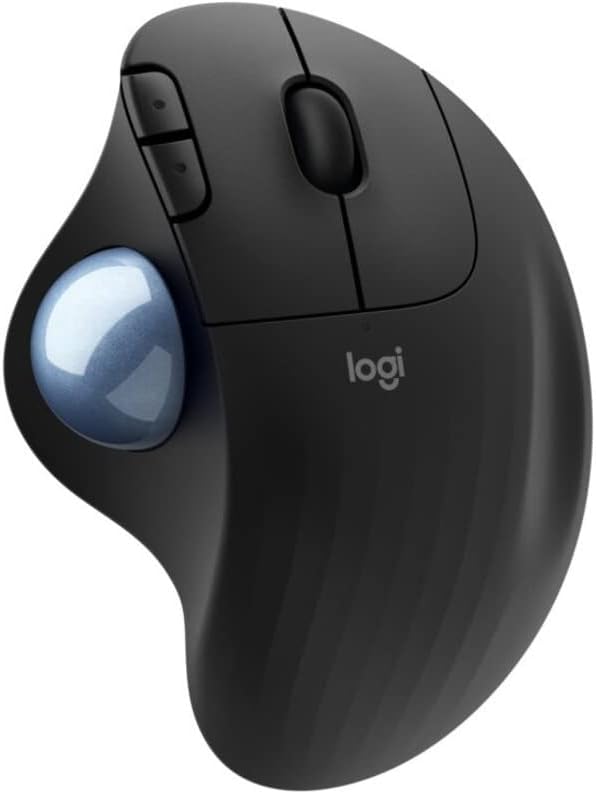 Logitech Ergo M575 Wireless Trackball Mouse - black - Scratch & Dent