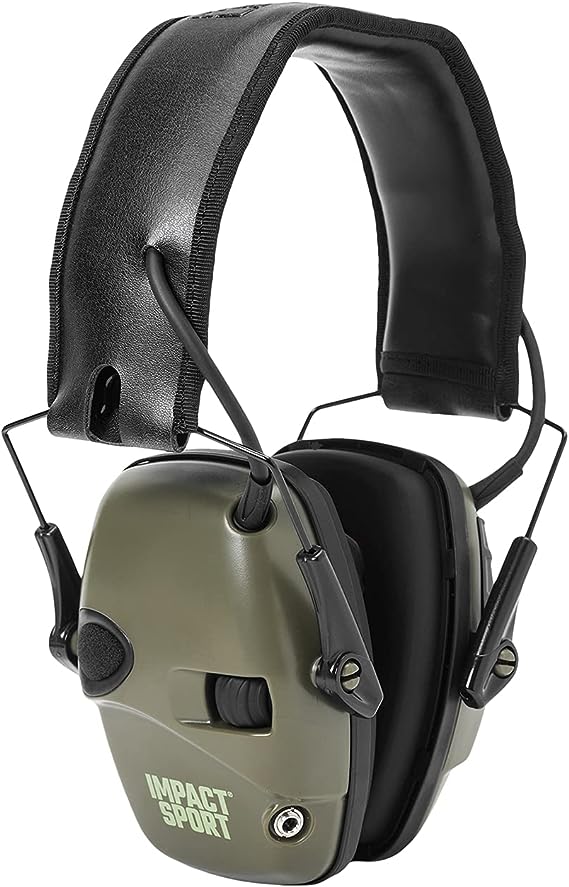 Howard Leight by Honeywell Impact Sport Sound Amplification R-02524 - GREEN - Like New