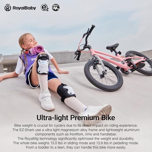 RoyalBaby Astro Magnesium EZ-Shark Ultra-Light Kids Bike Lightweight - Like New