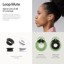 Loop Engage Plus Earplugs – Low-Level Noise Reduction with Clear Speech Green - Like New