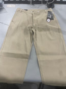 GALAXY BY HARVIC PANTS MEN'S 4 WAY STRETCH CASUAL - SIZE: MEN 30X31 - KHAKI - Brand New