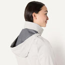 AMAZON ESSENTIALS WOMEN'S REGULAR FIT PACKABLE LIGHTWEIGHT OFF WHITE SIZE S - Brand New