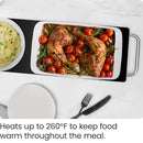 CHEFMAN LONG ELECTRIC HEATING ELEMENT, FOOD FOR PARTIES, RJ22 - BLACK - Brand New
