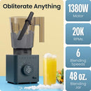 Chefman Obliterator 48 oz Countertop Blender, Smoothies, 1380W Stainless Steel - Brand New