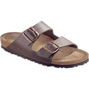 0051701 BIRKENSTOCK UNISEX ARIZONA BUCKLE SANDAL BROWN SIZE 7W/5M - Like New
