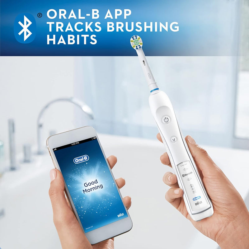 Oral-B Pro 5000 Smartseries Power Rechargeable Electric Toothbrush - WHITE - Like New