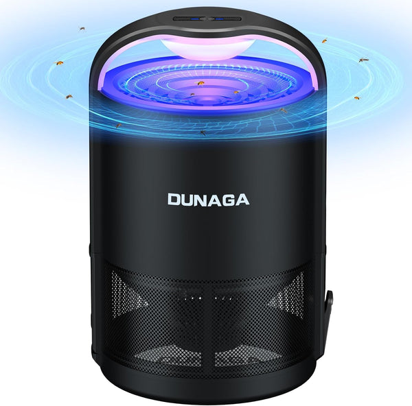 DUNAGA Zap T360 Pro Automatic Fruit Fly Trap Indoor - Black Like New