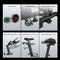 CURSOR FITNESS EXERCISE BIKE SPIN EQUIPMENT HOME USE - BLACK - Like New