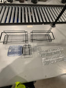 GENERIC 3 PIECE BATHROOM SOAP ORGANIZER - BLACK - Like New