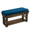 Sweet Home Collection Patio Furniture Cushions Outdoor Bench X18" W42" - Teal - Brand New