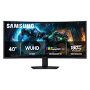SAMSUNG 40” ODYSSEY G7 (G75F) WUHD RESOLUTION, 180HZ, CURVED LS40FG756EN - BLACK - Like New