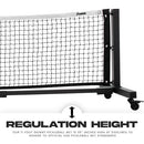 FRANKLIN SPORTS VOLLEYBALL AND BADMINTON REPLACEMENT NET - BLACK - Brand New