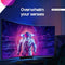 SAMSUNG 55" ODYSSEY ARK 2ND GEN 4K UHD CURVED MONITOR LS55CG970NNXGO - BLACK - Like New