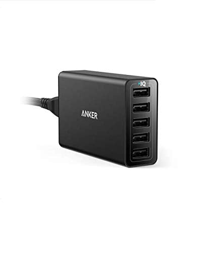 ANKER POWERPORT 5 PORT 40W 5-PORT - A2124 - BLACK - Like New