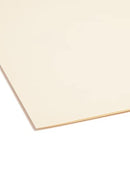 SMEAD FASTENER FILE FOLDER, 2 FASTENERS, REINFORCED 14580 - MANILA - Brand New
