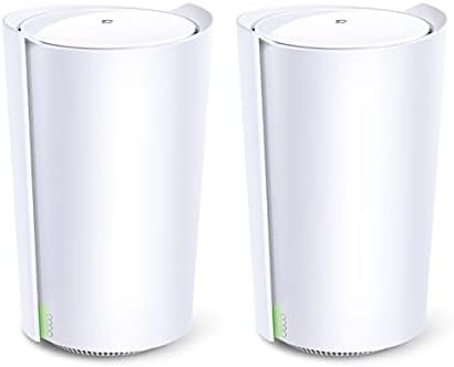 TP-Link Deco AX5700 Tri-Band Smart Whole Home Mesh Wi-Fi 6 System 2-Pack - WHITE Like New
