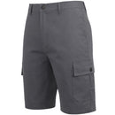 BLU ROCK ROAMING SOUL COTTON FLEX STRETCH CARGO SHORTS - SIZE: MEN 30 - CHARCOAL - Like New