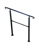 Aluminium Alloy Outdoor Hand Stair Railing Transitional (Double Column, 4 Steps) - Brand New