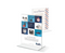 OFFICE DEPOT BRAND STAND-UP SIGN HOLDER VERTICAL, 11"H X 8-1/2"W CLEAR PACK OF 4 - Brand New