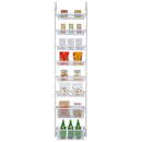 HOUSEHOLD ESSENTIALS SMART DESIGN 8-TIER OVER THE DOOR HANGING PANTRY ORGANIZER - Like New