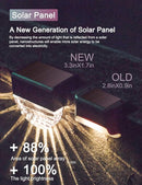 TIJNN Solar Deck Lights, Outdoor Lighting Backyard TIJNN-008 - 6 Pack - BLACK Like New