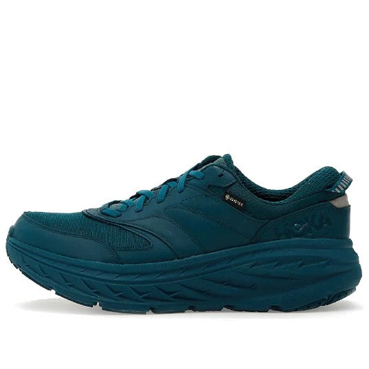 HOKA ONE ONE BONDI L GTX SHOES Deep Teal/Kayaking SIZE 10 - Like New