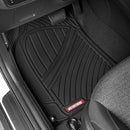 Motor Trend FlexTough Performance All Weather Rubber Car Floor Mats - 3 Piece - Brand New