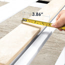 MELLOW ROCKY BASE E 14' METAL BED FRAME, TWIN/TWIN XL - WHITE - Like New